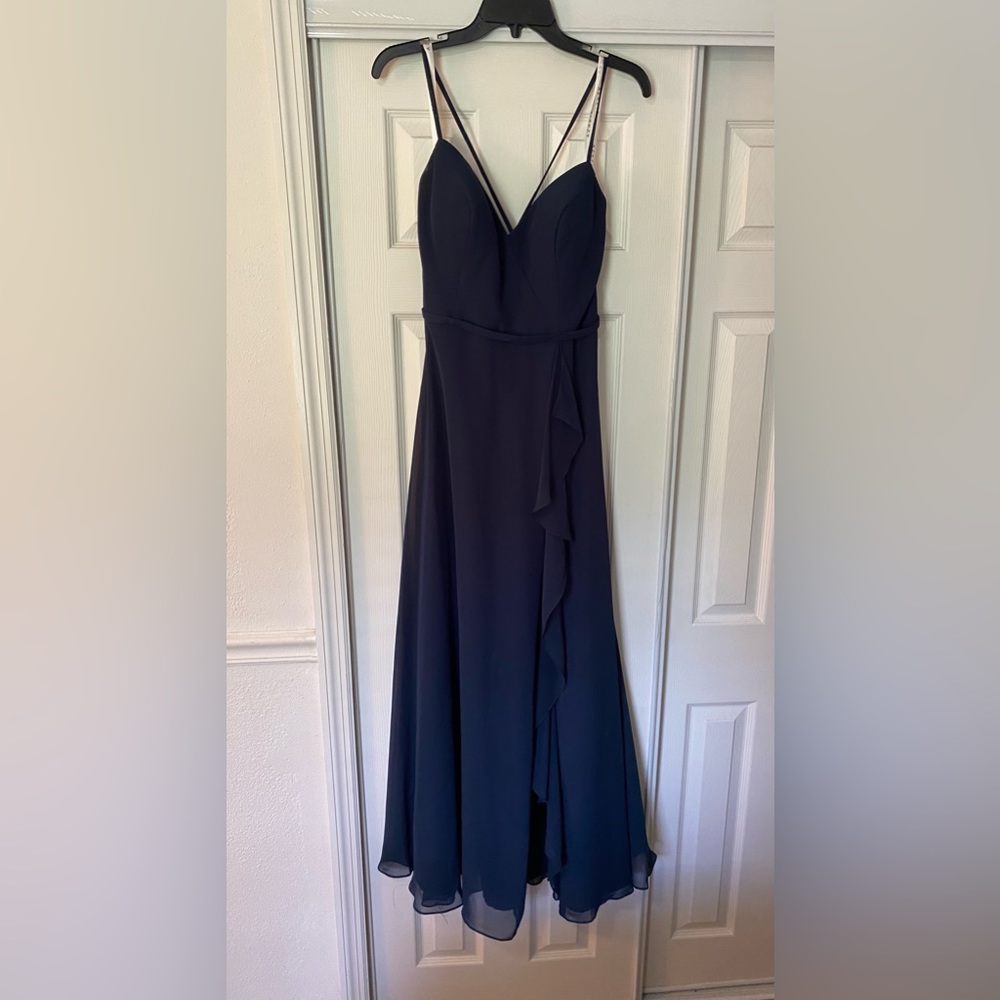 Azazie Navy Blue Naeem Bridesmaid Dress - Picture 5 of 7